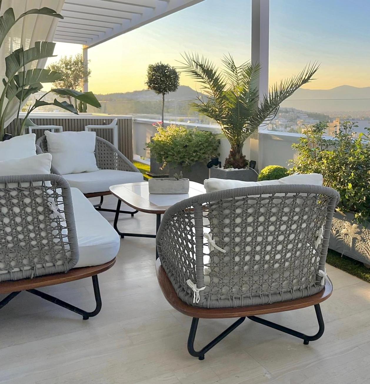 One 360 Skyline Athens Penthouses Chambre photo